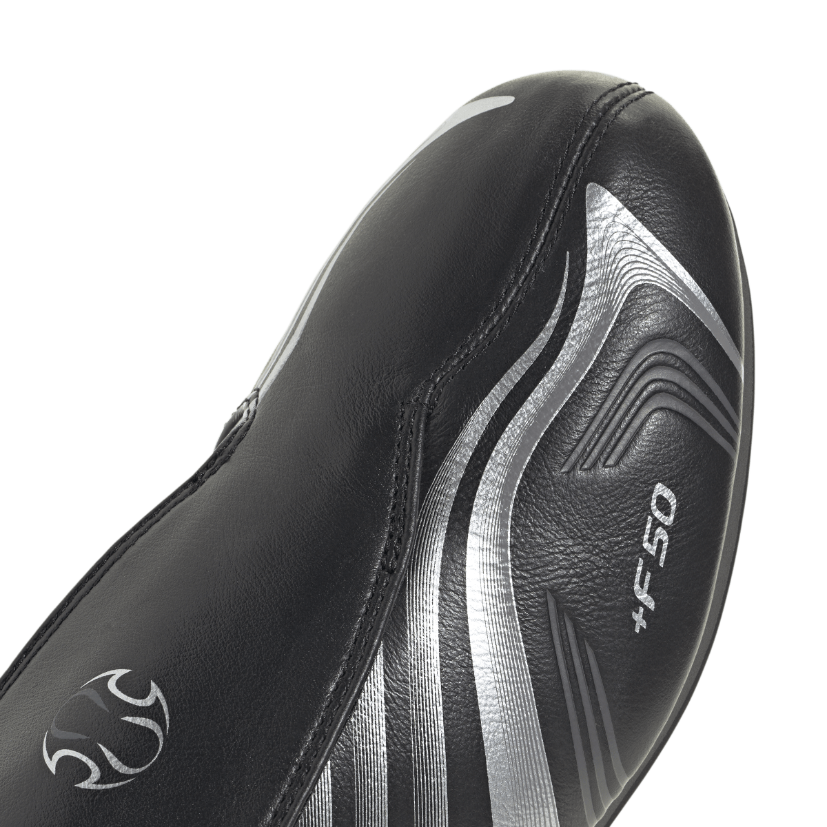 Overkicks - Adidas F50 Taekwondo Black Silver Metallic (Womens) (JR6403) - detalle