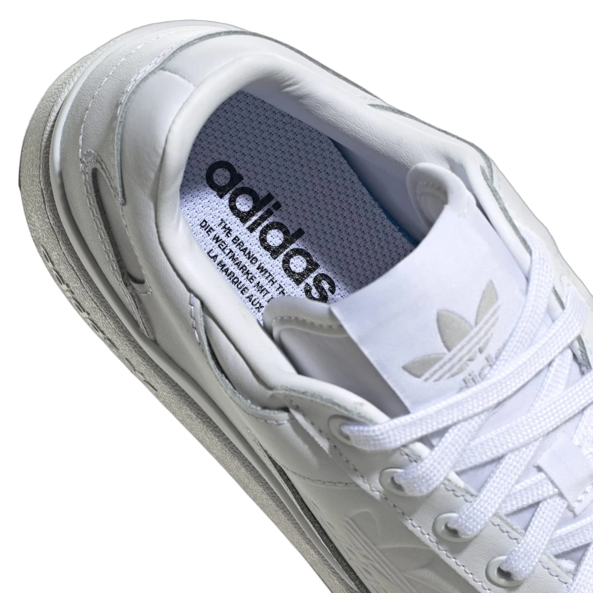 Overkicks - Adidas Forum Bold Triple White (FY9042) - detalle
