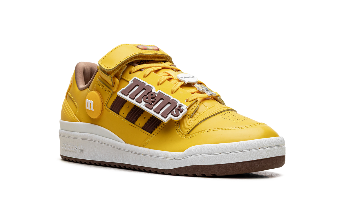 Overkicks - Adidas Forum Low M&Ms Yellow (GY1179) - detalle lateral interior