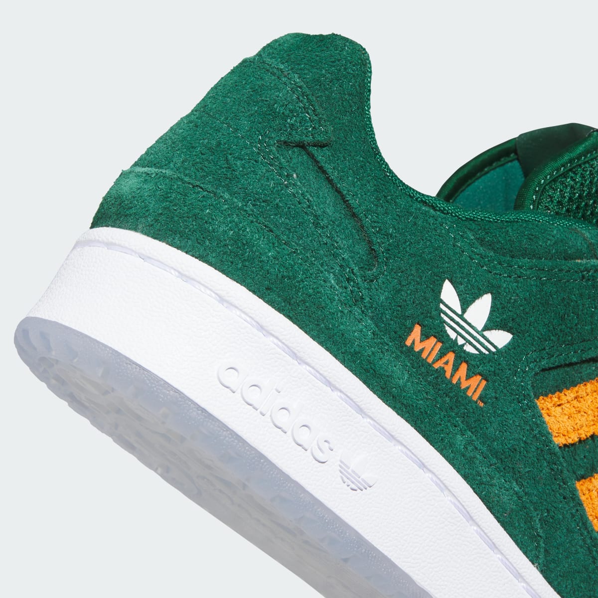 Overkicks - Adidas Forum Low Miami Hurricanes (HQ7483) - detalle