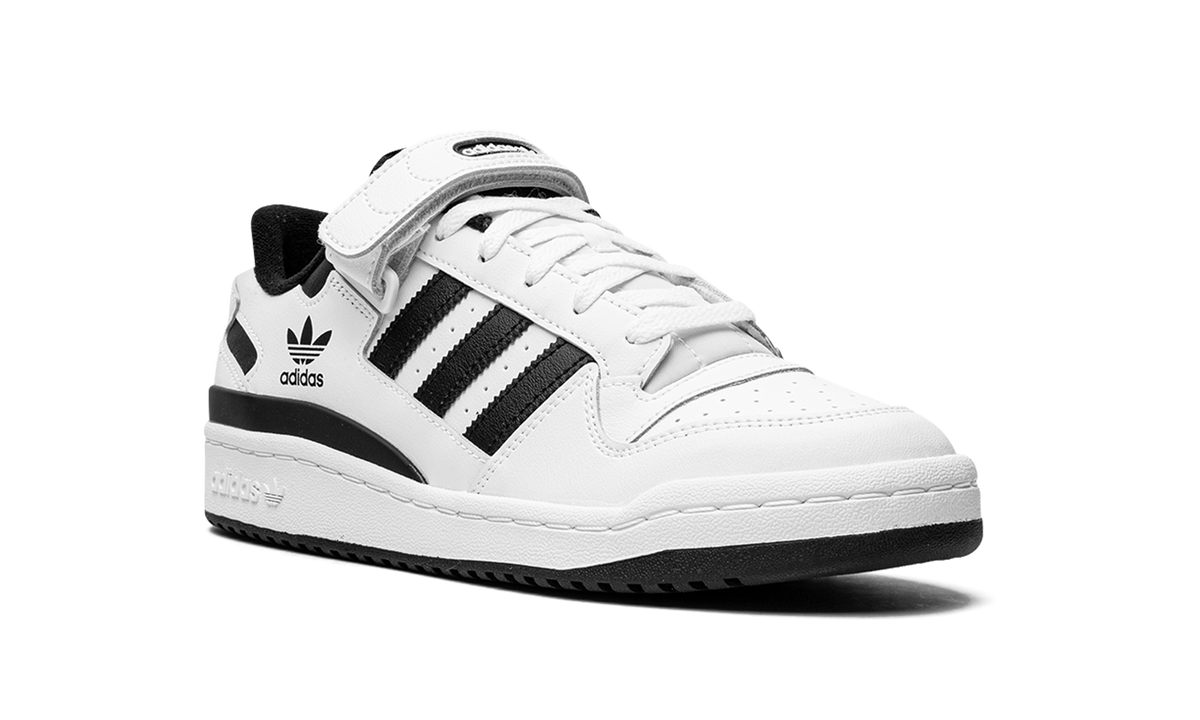 Overkicks - Adidas Forum Low White Black (FY7757) - detalle lateral interior
