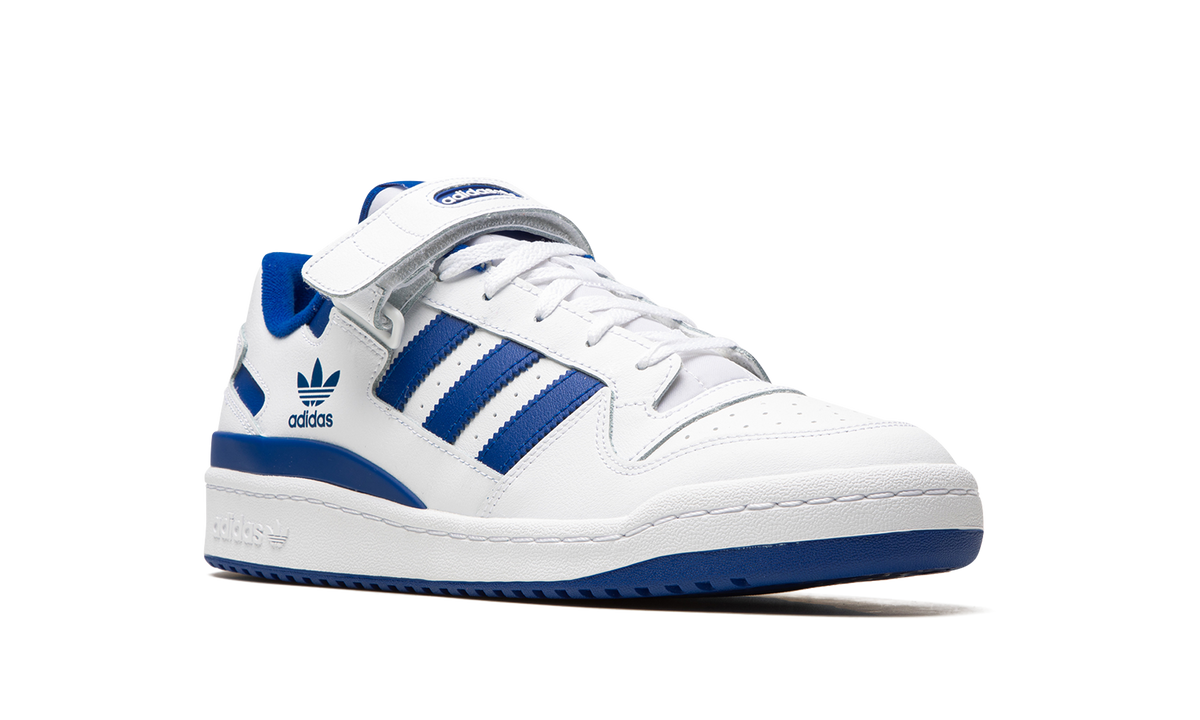 Overkicks - Adidas Forum Low White Royal Blue (FY7756) - detalle lateral interior