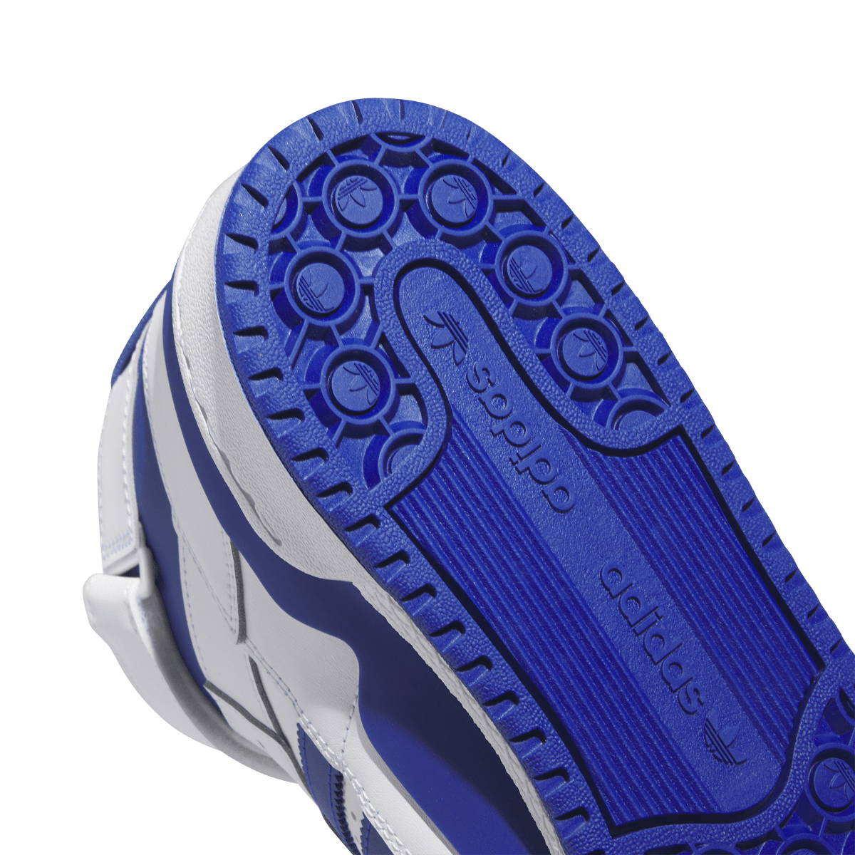 Overkicks - Adidas Forum Mid Cloud White Royal Blue (IG3755) - detalle