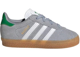 Overkicks - Adidas Gazelle Comfort Closure Halo Silver Green (TD) (JQ6002) - vista lateral