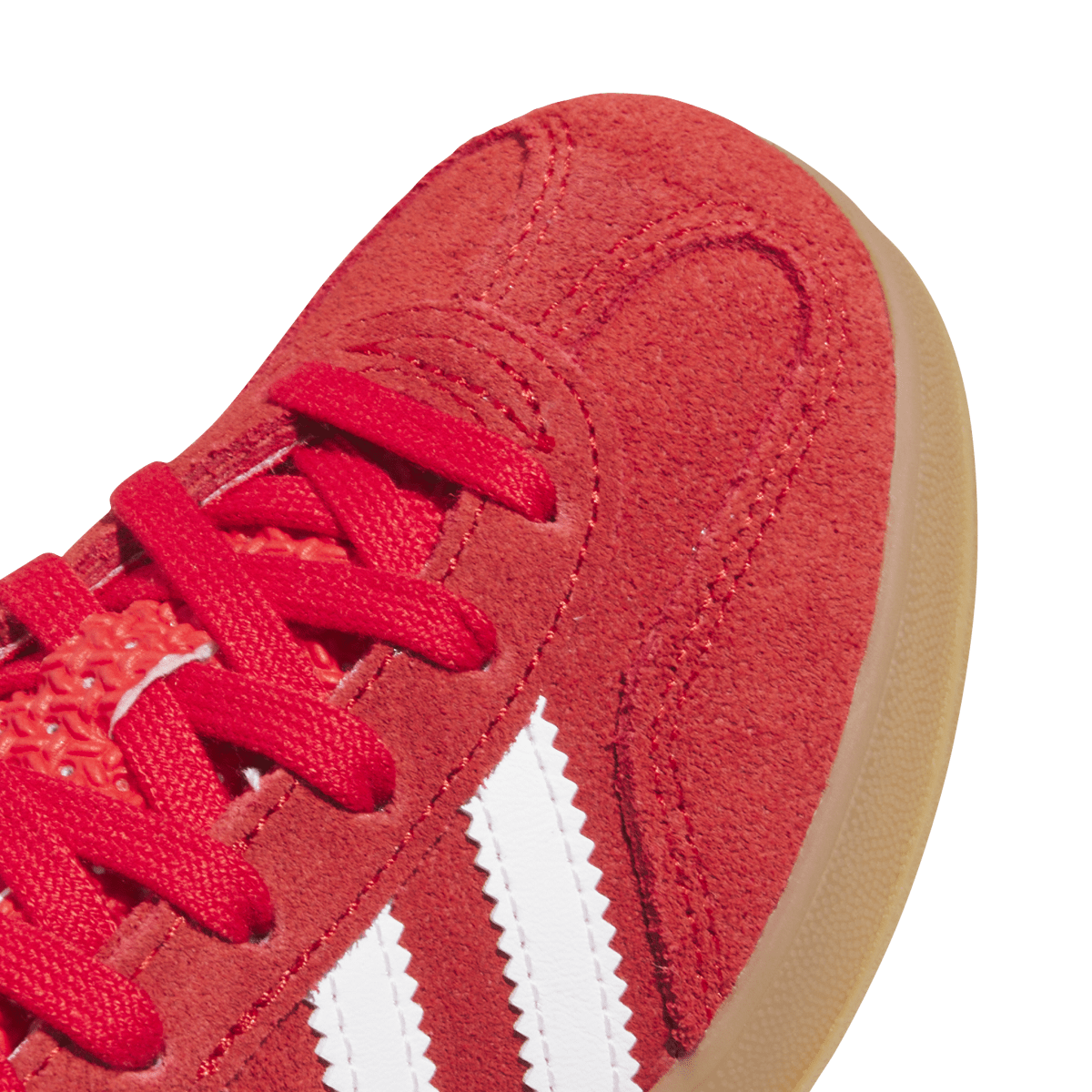 Overkicks - Adidas Gazelle Indoor Better Scarlet White Gum (PS) (IH9136) - imagen 8