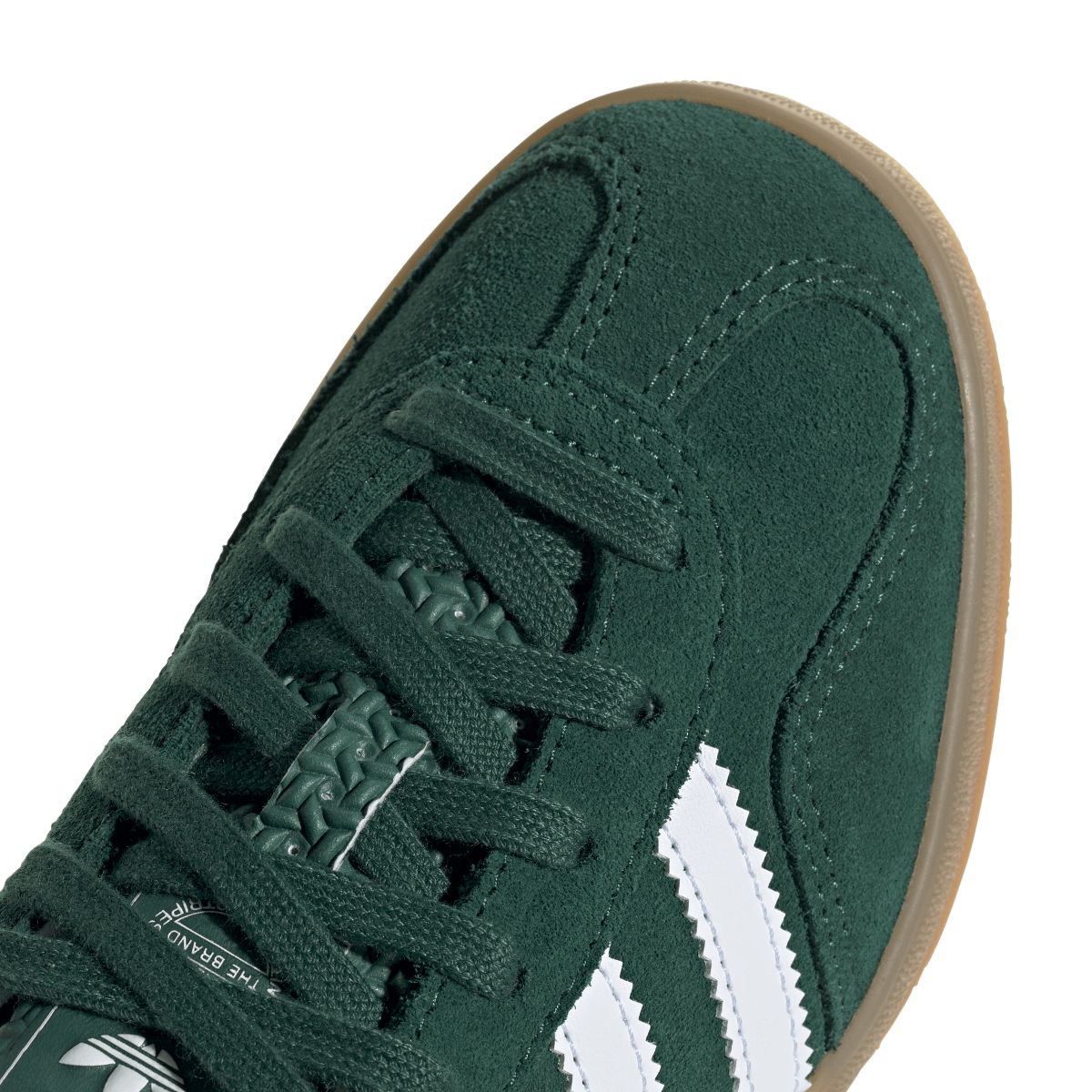 Overkicks - Adidas Gazelle Indoor Collegiate Green Cloud White Gum (GS) (JS3800) - imagen 8