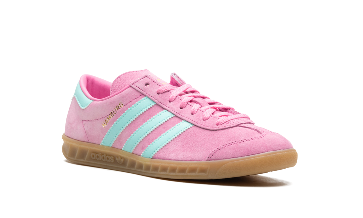 Overkicks - Adidas Hamburg Bliss Pink (IH5459) - detalle lateral interior