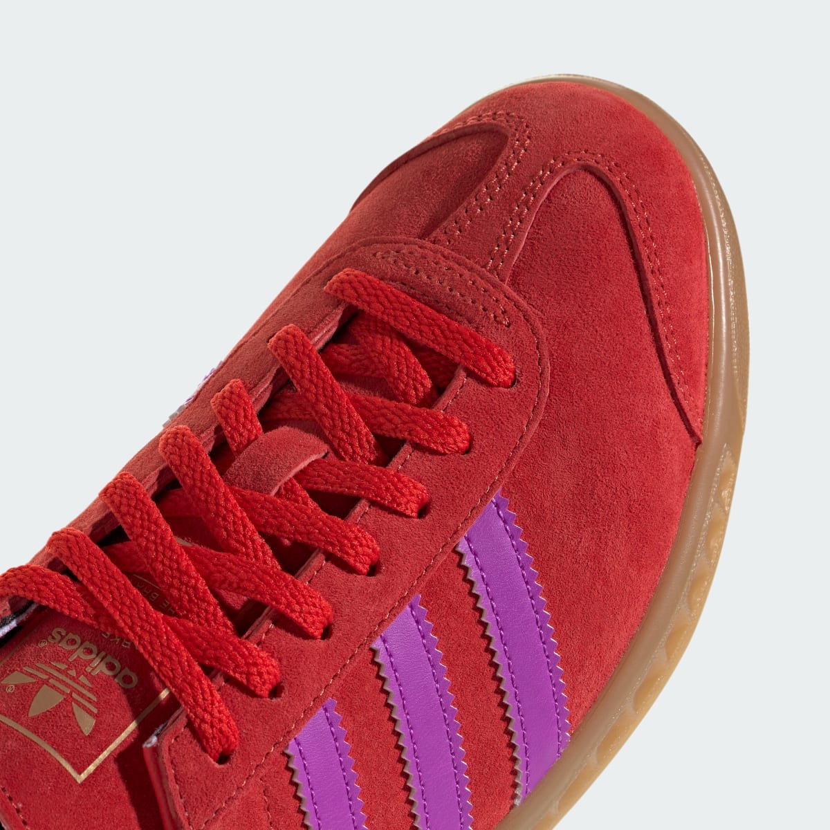 Overkicks - Adidas Hamburg Red Purple Burst (IH5461) - detalle
