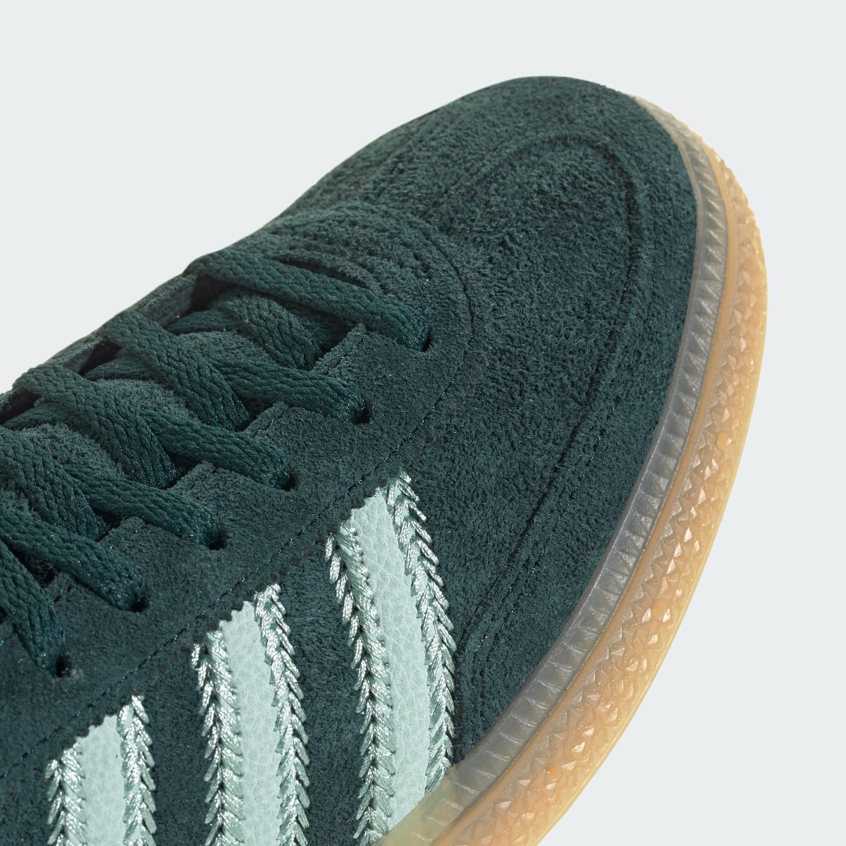 Overkicks - Adidas Handball Spezial Aurora Ivy Ash Green (JR0847) - detalle