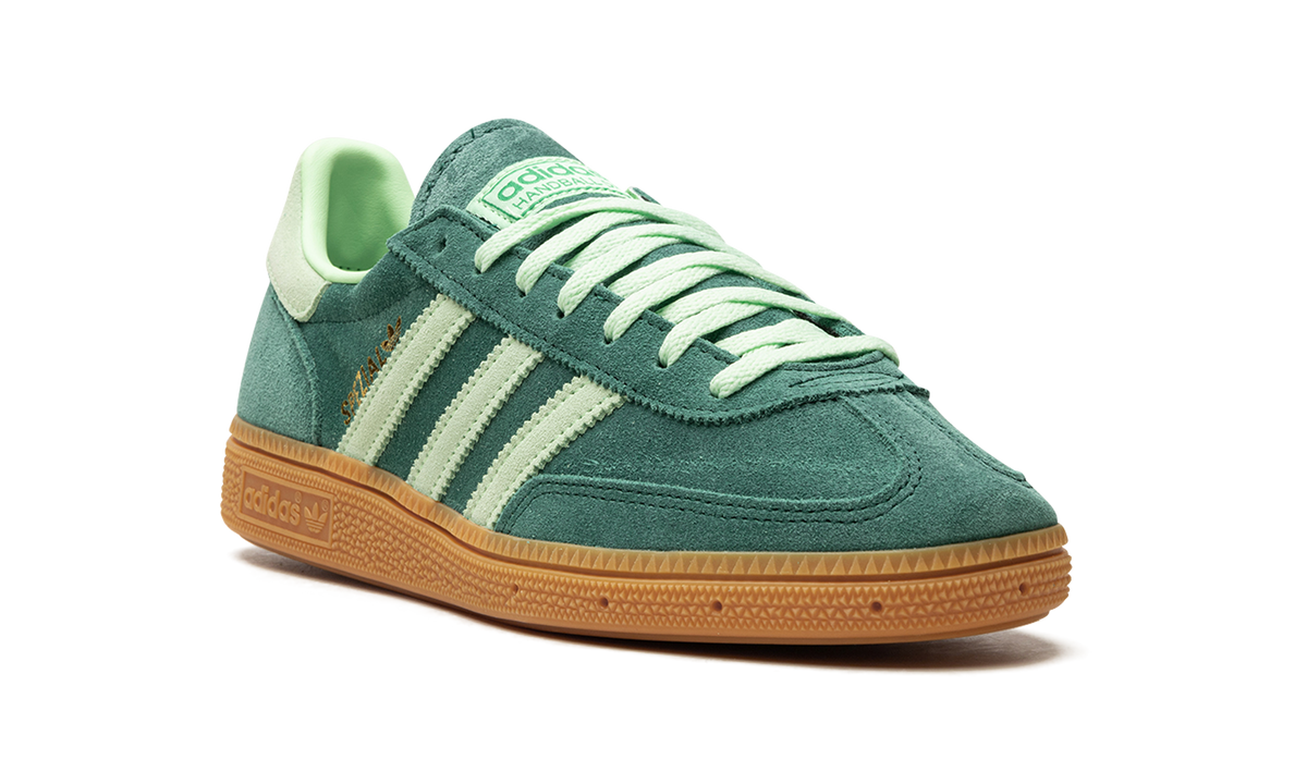 Overkicks - Adidas Handball Spezial Collegiate Green Semi Green Spark (IE5896) - detalle lateral interior