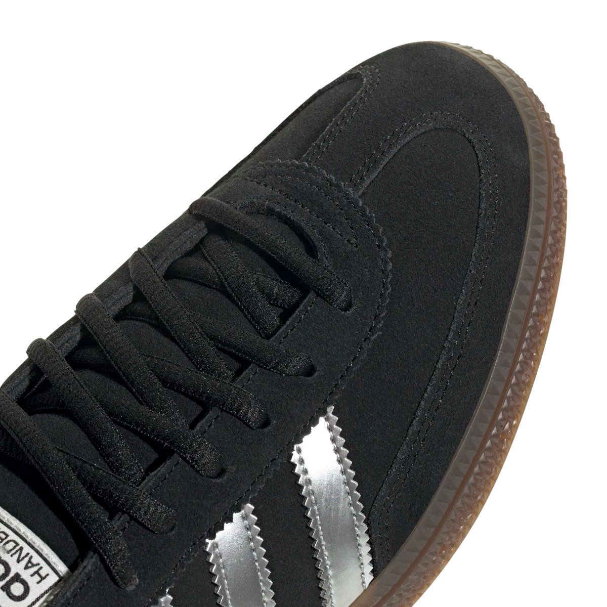 Overkicks - Adidas Handball Spezial Core Black Silver Metallic (JP5356) - vista superior