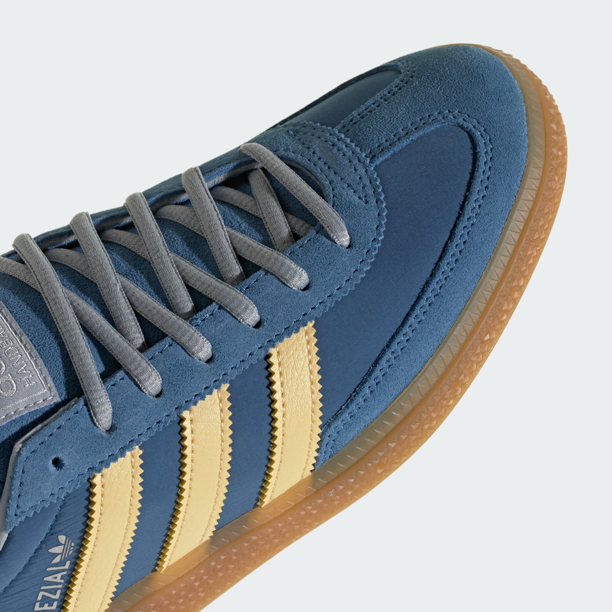 Overkicks - Adidas Handball Spezial Dusky Ink Easy Yellow (KK2693) - detalle