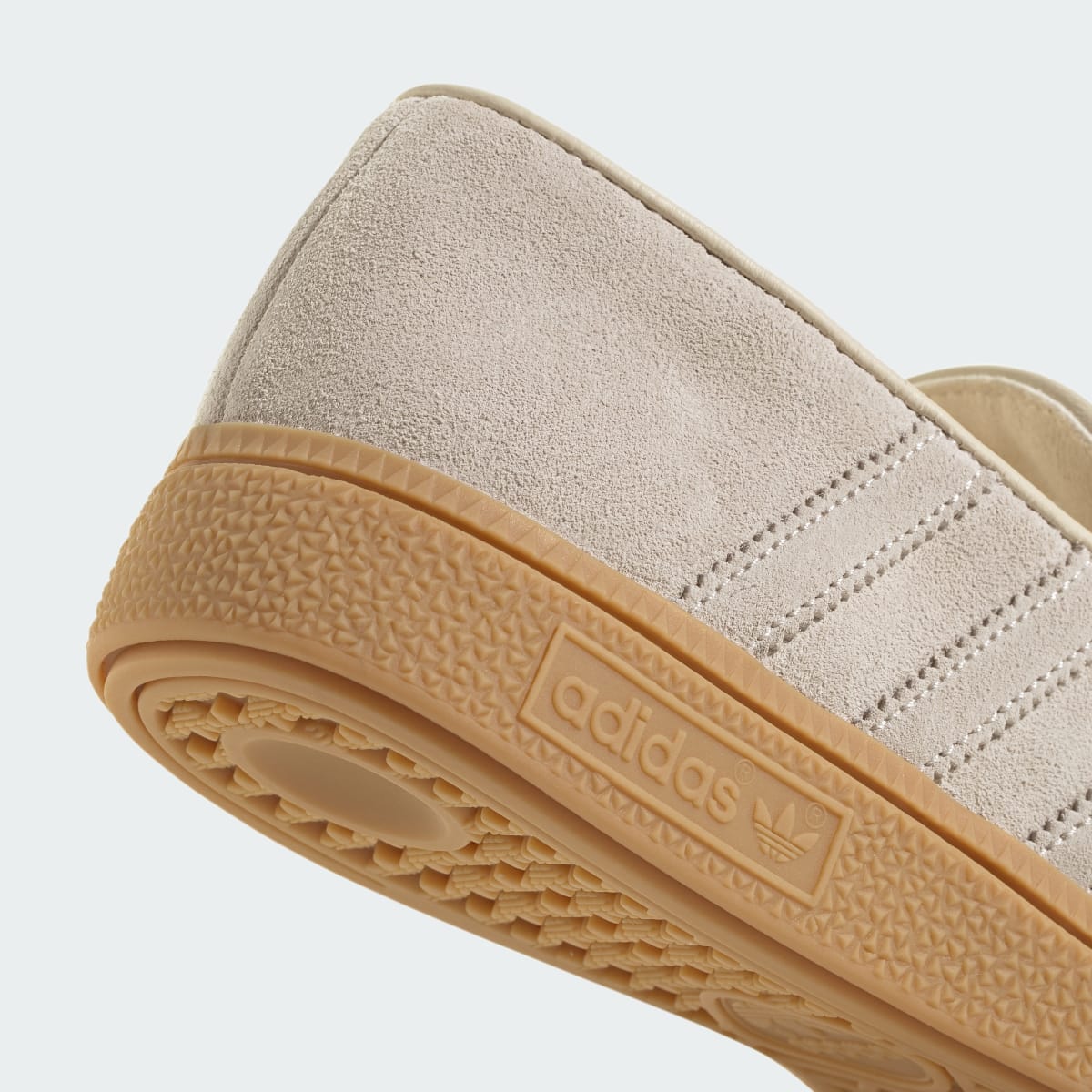 Overkicks - Adidas Handball Spezial Loafer Wonder White Gum (KJ0640) - detalle