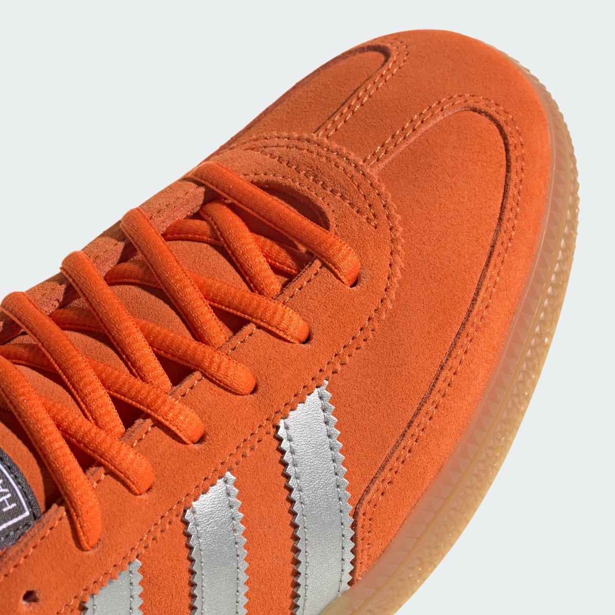 Overkicks - Adidas Handball Spezial Orange Silver (JH7557) - detalle