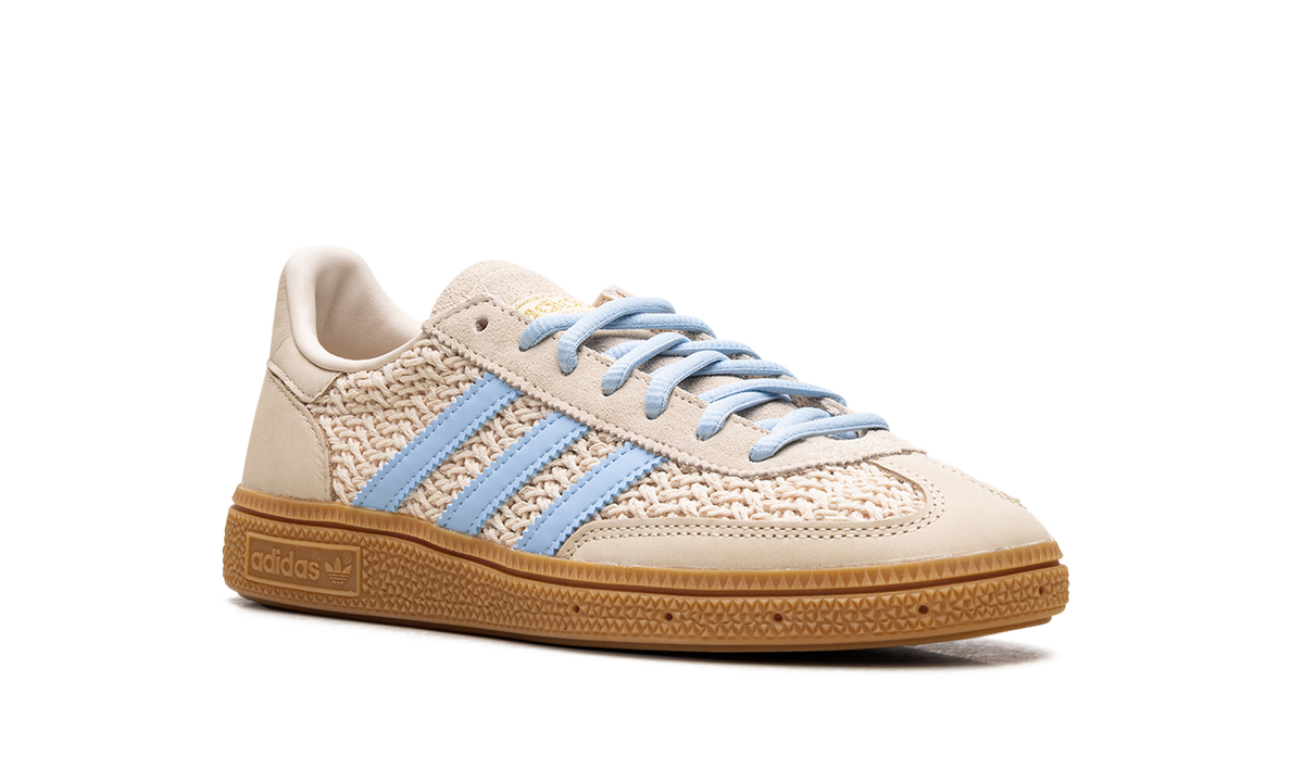 Overkicks - Adidas Handball Spezial Sand Strata Clear Sky (JQ8410) - detalle lateral interior