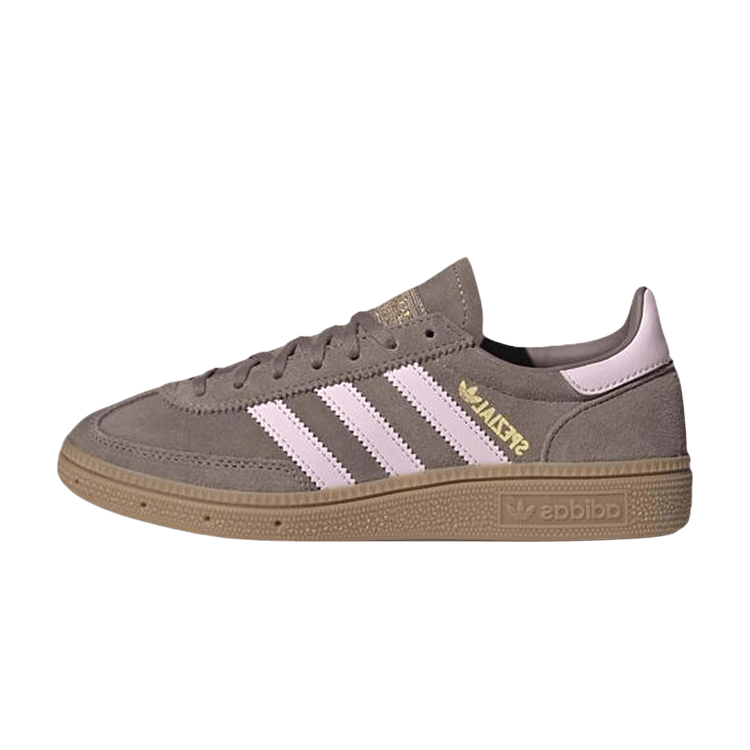 Overkicks - Adidas Handball Spezial Trace Brown Clear Pink (GS) (HQ5039) - vista lateral