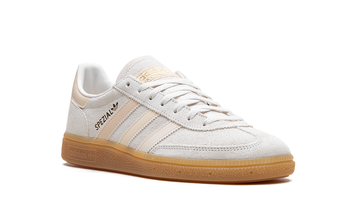 Overkicks - Adidas Handball Spezial Wonder White Sand Strata (JH6365) - detalle lateral interior