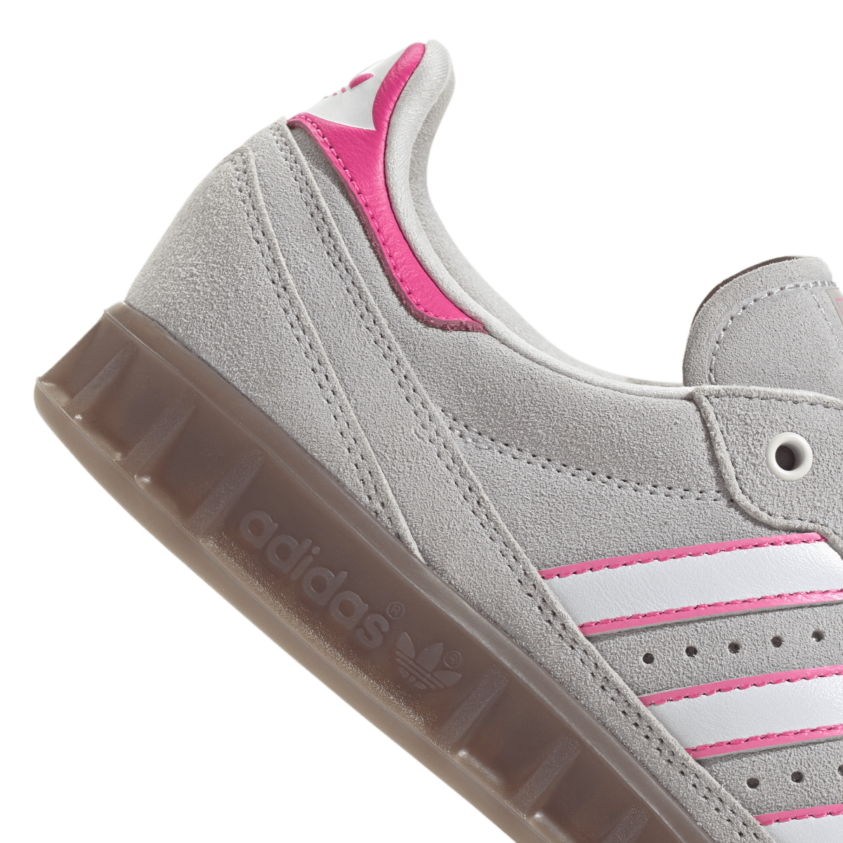Overkicks - Adidas Handball Top Grey White Lucid Pink (JR3656) - detalle