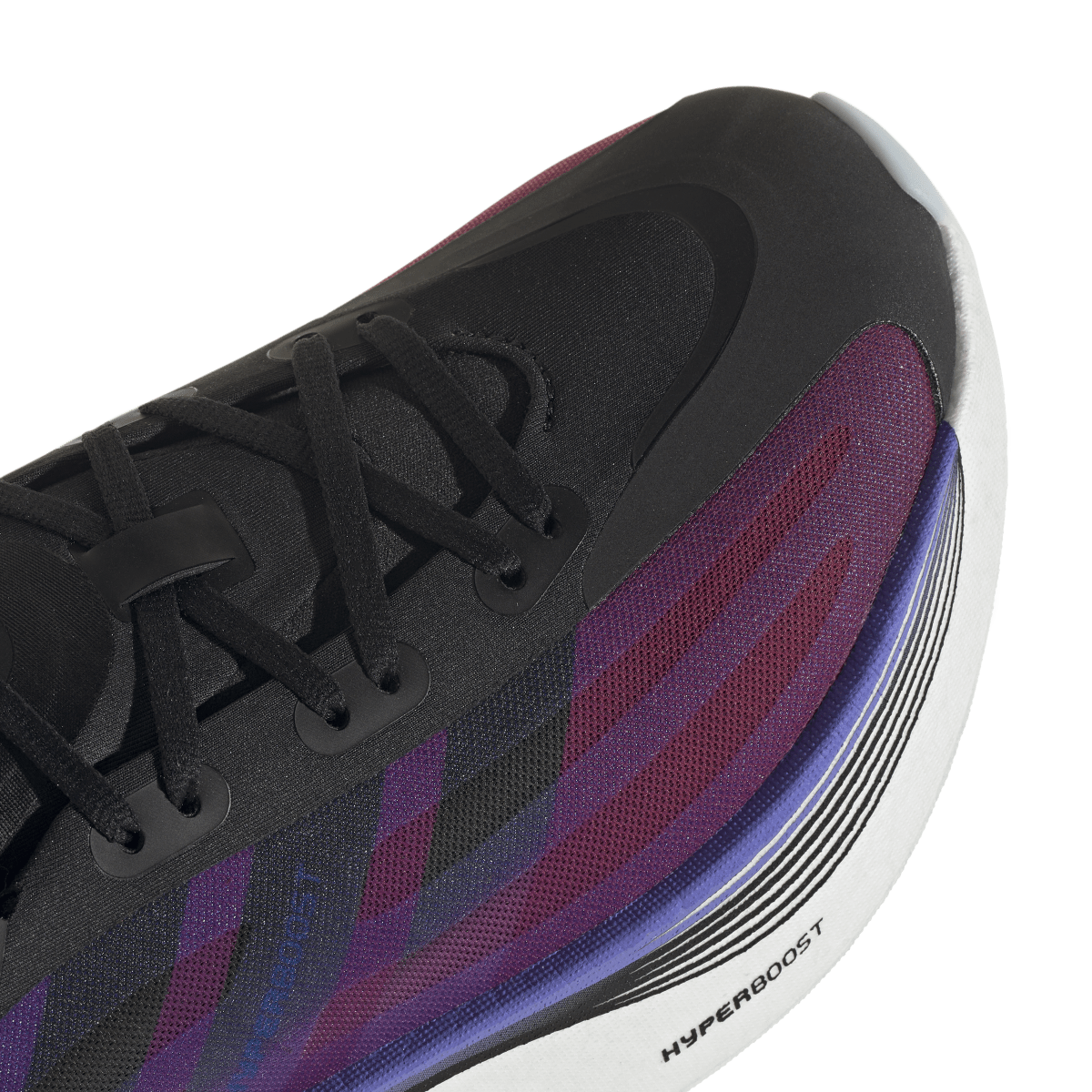 Overkicks - Adidas Hyper Boost Euphoria LT Black Lucid Blue Solar Red (KZ8511) - detalle
