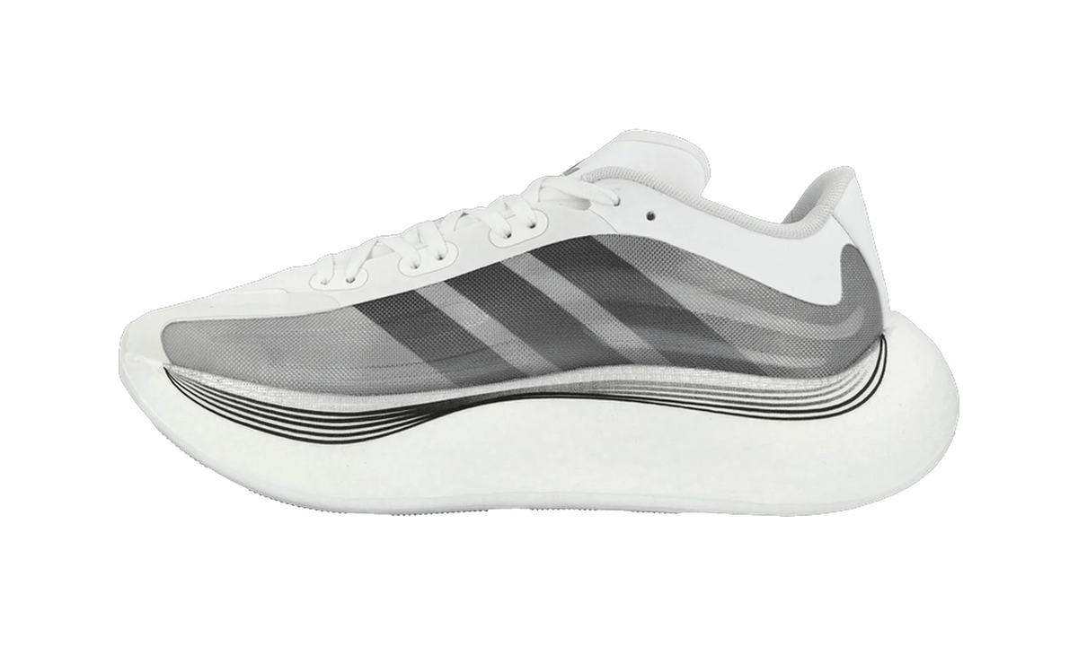 Overkicks - Adidas Hyper Boost Euphoria LT Black White Silver Metallic (LA5997) - vista lateral