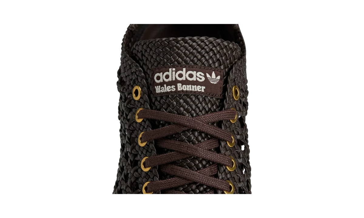 Overkicks - Adidas Karintha Wales Bonner Basketry Dark Brown (HP3710) - detalle