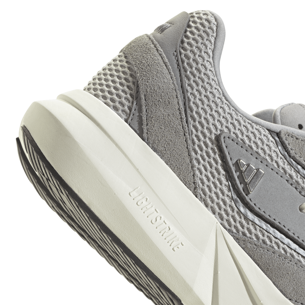 Overkicks - Adidas Lightblaze Grey Two Grey Three Iron Metallic (Womens) (IH8606) - detalle