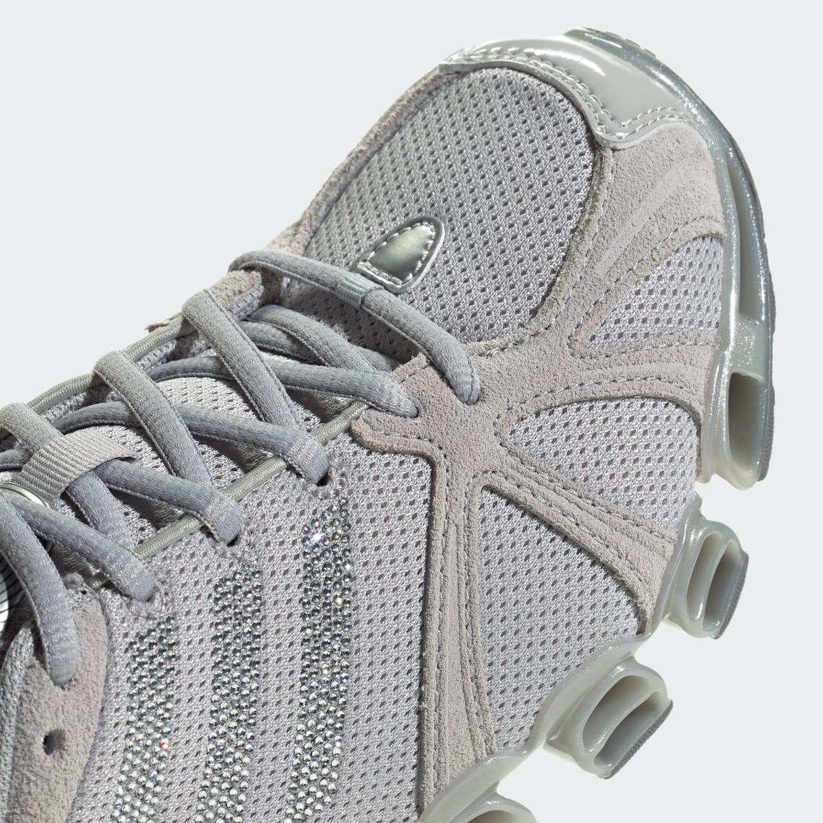 Overkicks - Adidas Mega Ghostride Grey Silver Metallic (Womens) (IH4392) - detalle