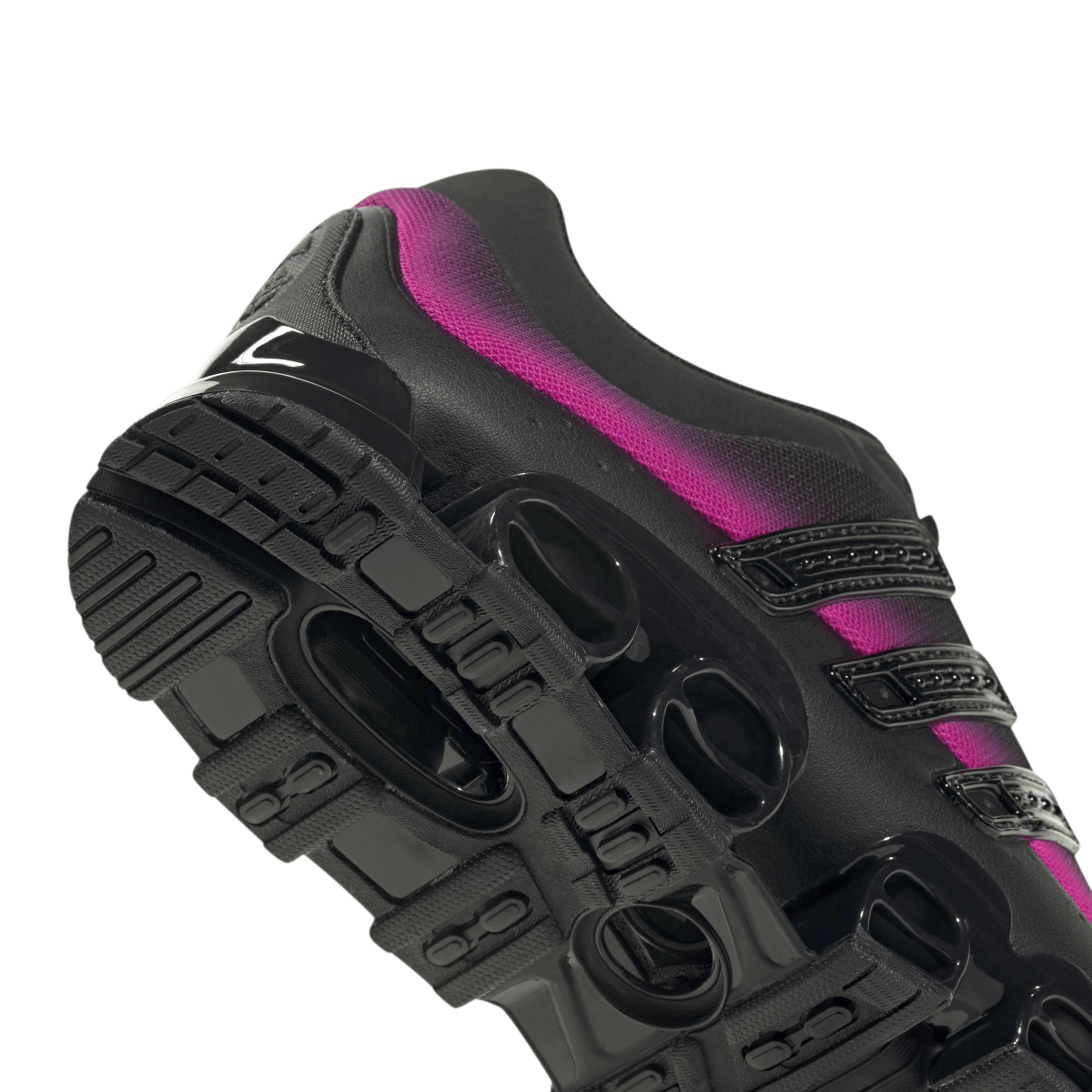 Overkicks - Adidas Megaride Black Shock Pink (JR2445) - detalle