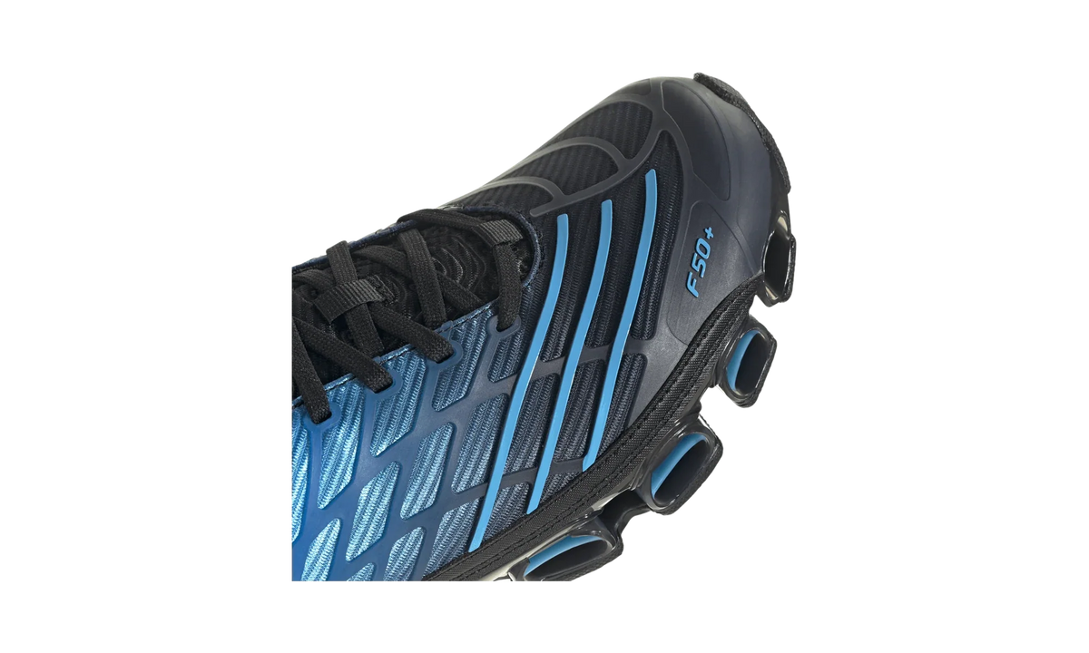 Overkicks - Adidas Megaride F50 Black Lucid Aquamarine (KJ4419) - detalle