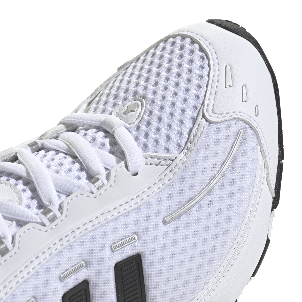 Overkicks - Adidas Megaride O1 Cloud White Core Black Silver Metallic (JH5520) - detalle
