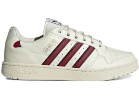 Overkicks - Adidas NY 90 Off White Collegiate Burgundy (H04429) - vista lateral