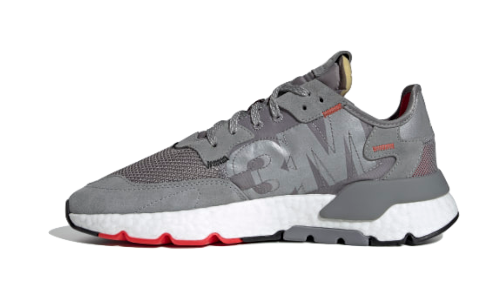 Overkicks - Adidas Nite Jogger 3M Grey Three (EE5869) - vista lateral