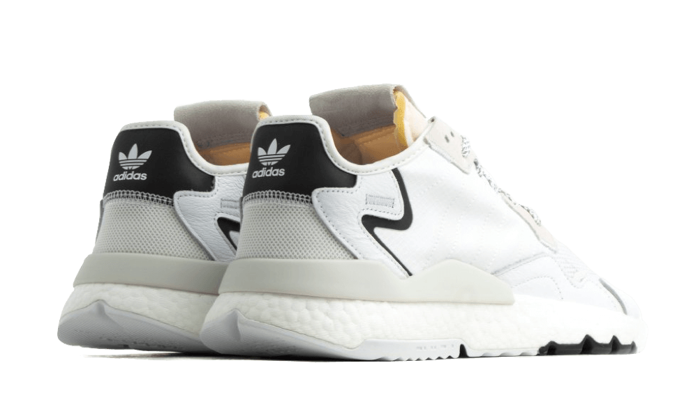 Overkicks - Adidas Nite Jogger Crystal White (EE6255) - par completo