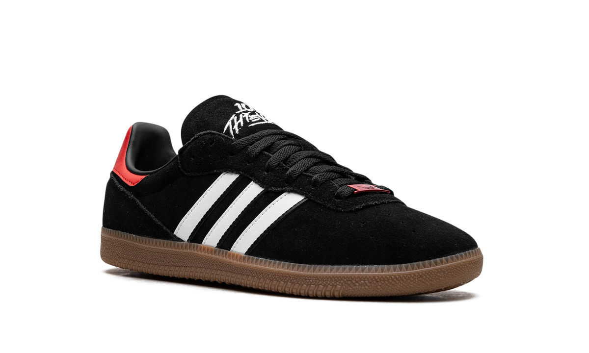 Overkicks - Adidas Palos Hills 100 Thieves Carbon Collegiate Orange (JH9125) - detalle lateral interior