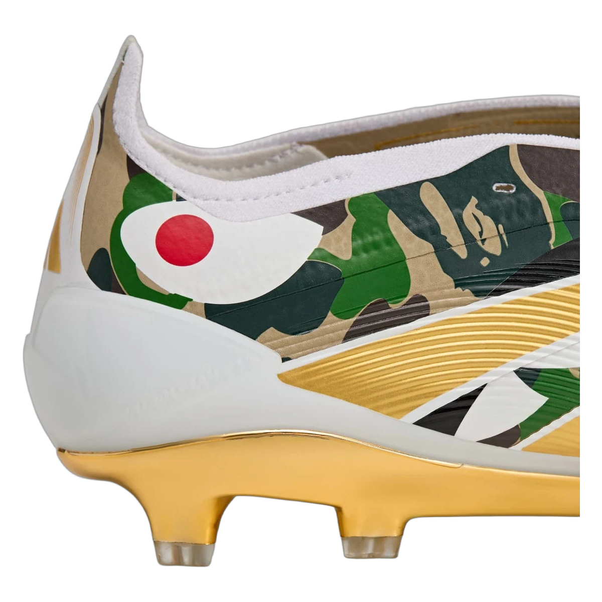 Overkicks - Adidas Predator Elite Foldover Tongue FG Bape Green Camo (JS3104) - detalle