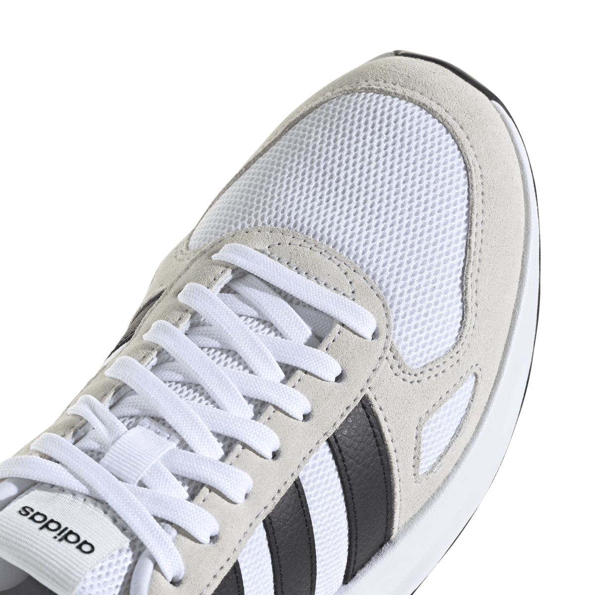 Overkicks - Adidas Run 84 White Black Crystal White (IH8612) - detalle