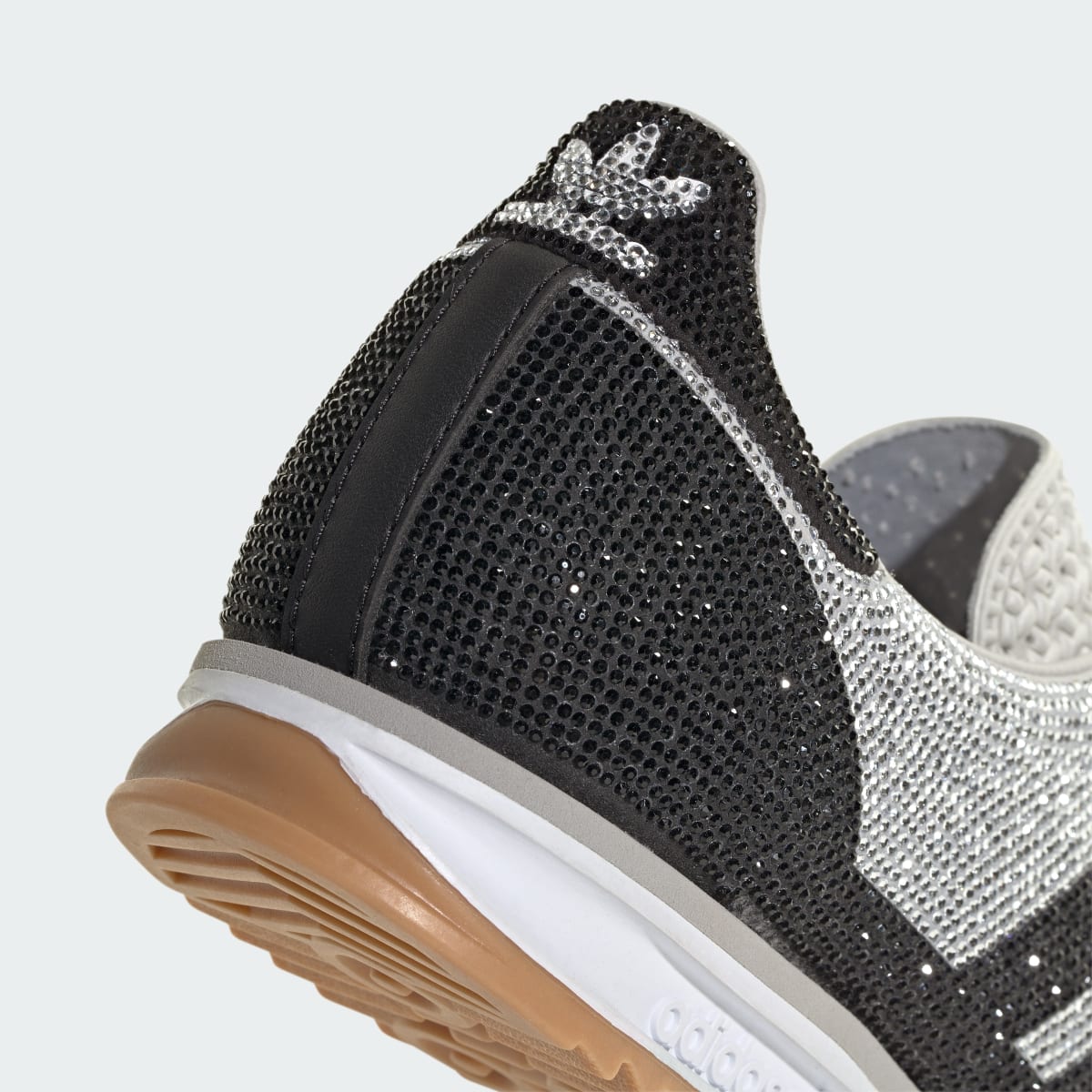 Overkicks - Adidas SL 72 OG Rhinestone Grey Black (KJ6151) - detalle