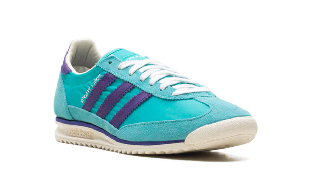 Overkicks - Adidas SL 72 OG Sporty & Rich Mint Rush (JS0261) - detalle lateral interior