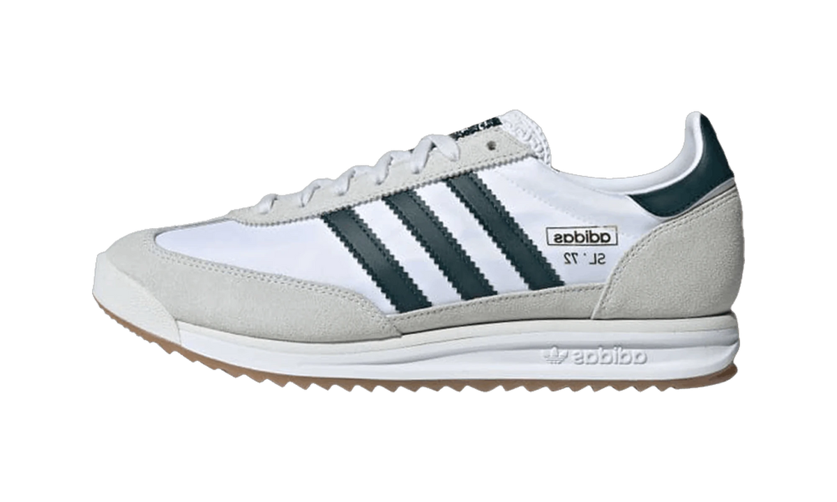 Overkicks - Adidas SL 72 RS Cloud White Aurora Ivy Crystal White (JQ9555) - vista lateral