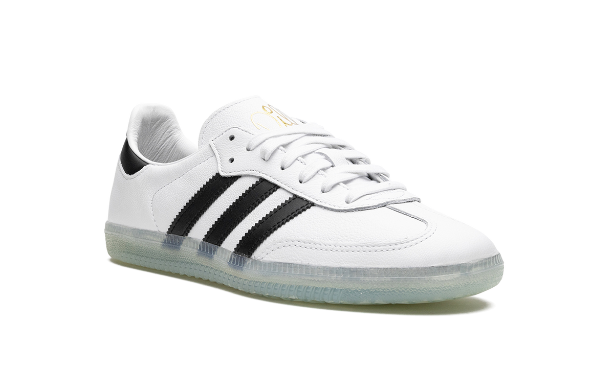 Overkicks - Adidas Samba Jason Dill White Black (GZ4730) - detalle lateral interior