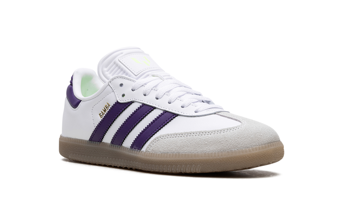 Overkicks - Adidas Samba OG Messi Triunfo Estelar Pack (IH8161) - detalle lateral interior