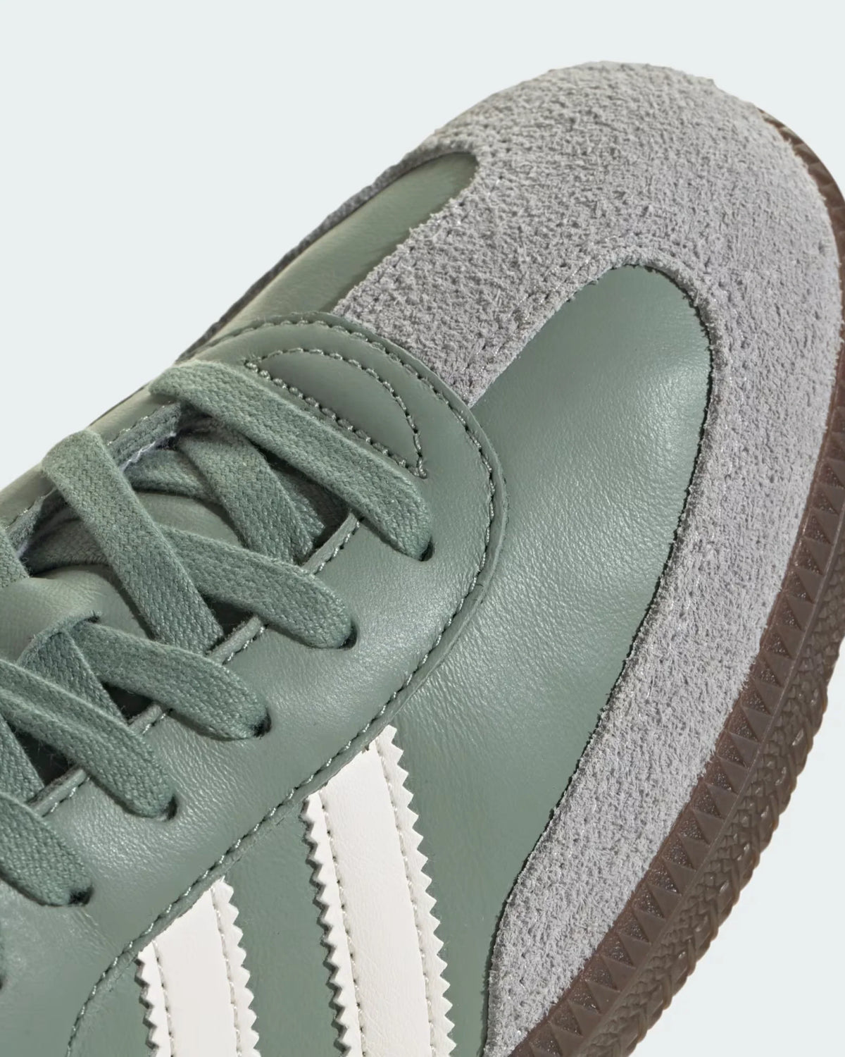 Overkicks - Adidas Samba OG Silver Green Chalk White (JI1866) - imagen 3
