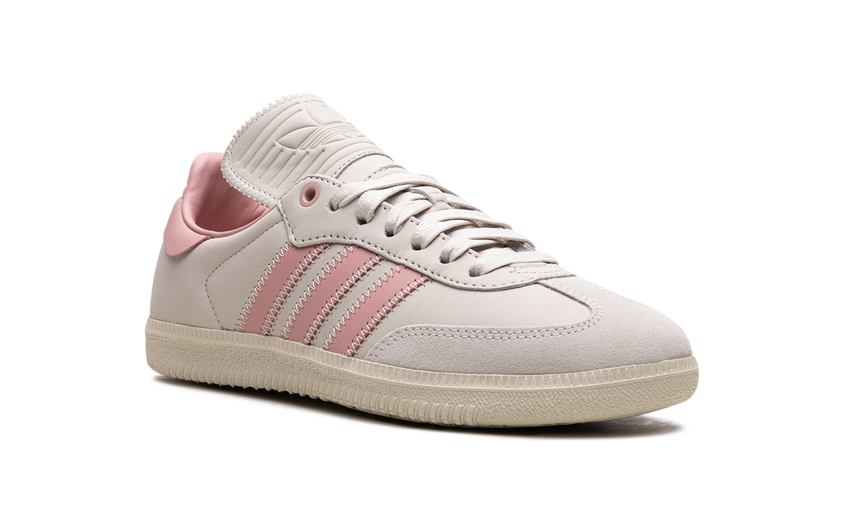 Overkicks - Adidas Samba Pharrell Humanrace Aluminium (ID3127) - detalle lateral interior