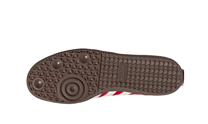 Overkicks - Adidas Samba Team Arsenal (HQ7033) - vista trasera