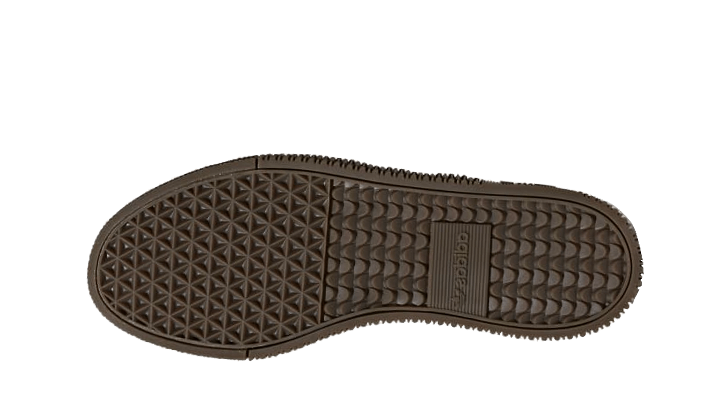 Overkicks - Adidas Sambarose Black White Gum (Womens) (B28156) - vista trasera