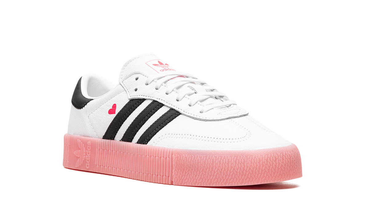 Overkicks - Adidas Sambarose Valentine (Womens) (EF4965) - detalle lateral interior