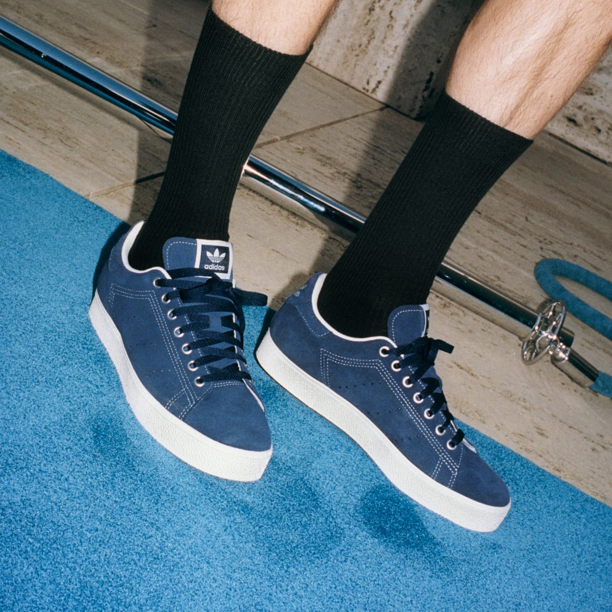 Overkicks - Adidas Stan Smith CS Dark Blue Core White Gum (ID2046) - detalle