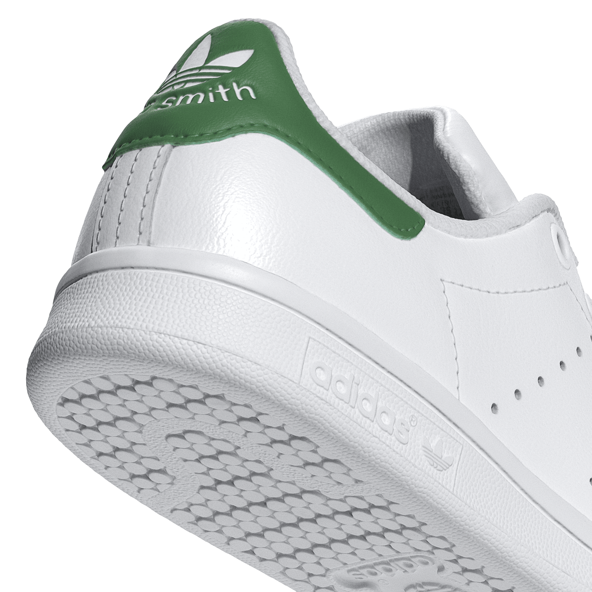 Overkicks - Adidas Stan Smith Cloud White Green (JP9710) - detalle