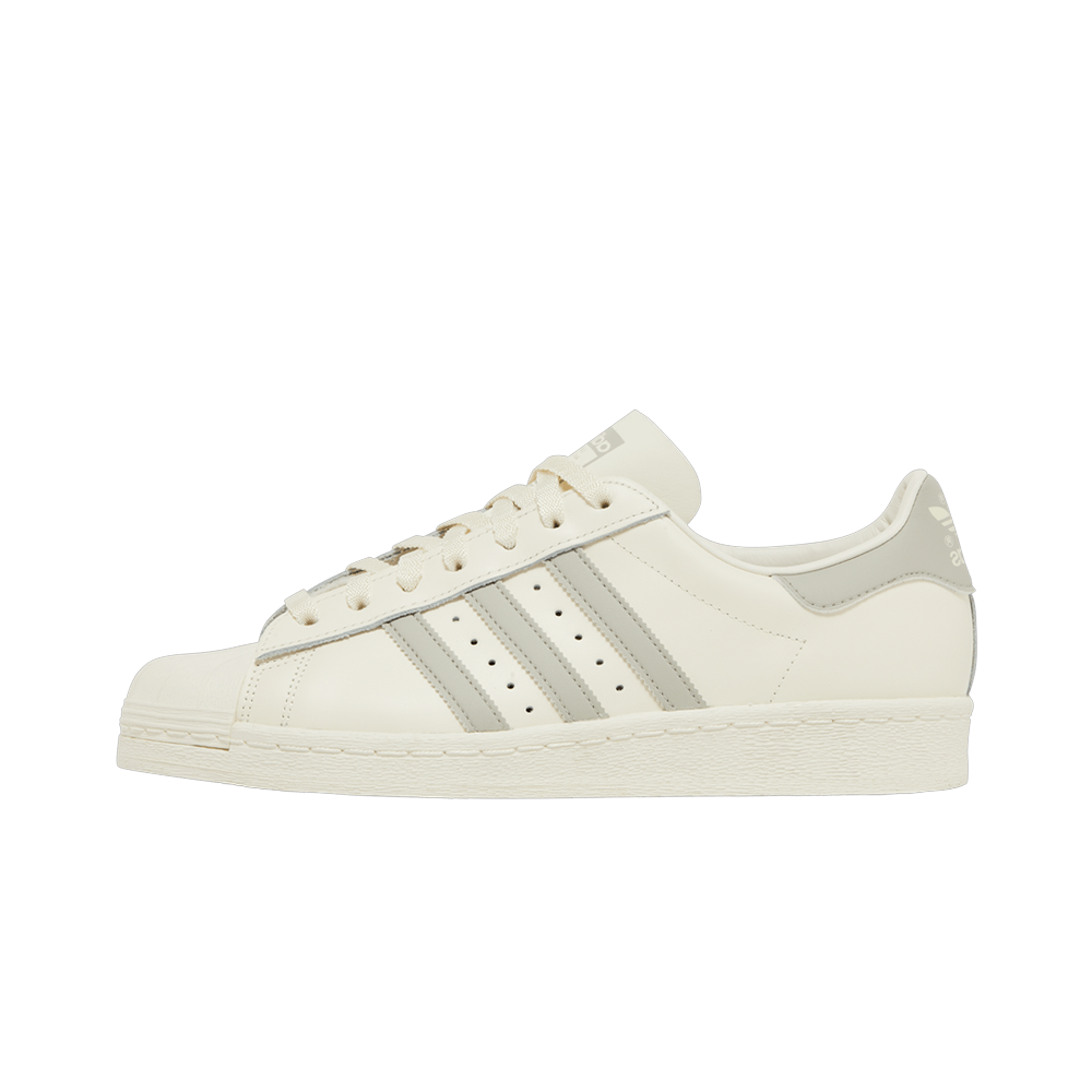Overkicks - Adidas Superstar 82 Cloud White Metal Grey (GZ4837) - vista lateral