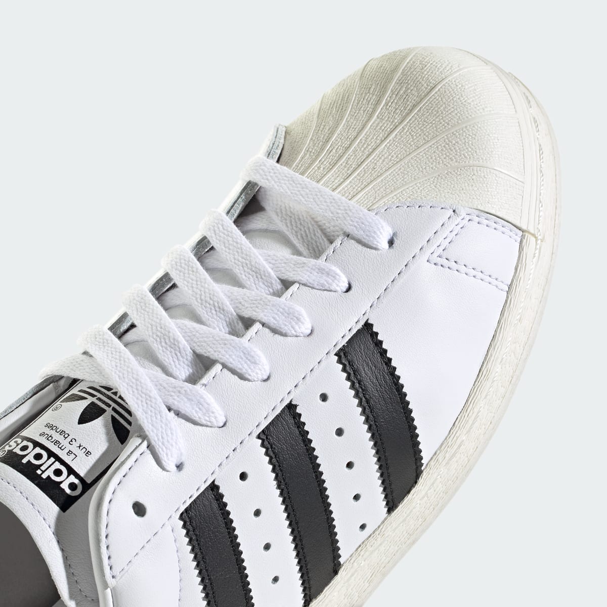 Overkicks - Adidas Superstar 82 White Core Black (JI2025) - detalle